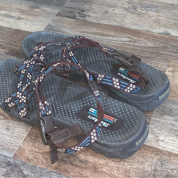 Skechers Outdoor lifestyle raggae sandals shoes size 11 - Picture 2 of 4